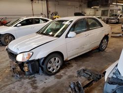 Salvage cars for sale at Wheeling, IL auction: 2008 KIA Spectra EX