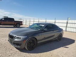 Salvage cars for sale from Copart Andrews, TX: 2015 BMW 228 I