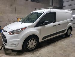 Salvage trucks for sale at Blaine, MN auction: 2017 Ford Transit Connect XLT