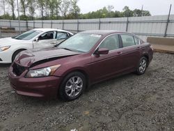 Salvage cars for sale at Spartanburg, SC auction: 2012 Honda Accord LXP