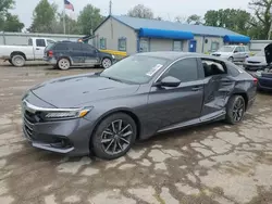 Salvage Cars with No Bids Yet For Sale at auction: 2022 Honda Accord EXL