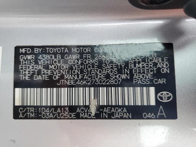 2007 Toyota Camry CE