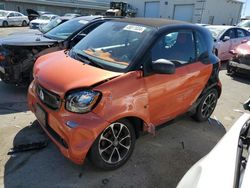 Smart Fortwo salvage cars for sale: 2017 Smart Fortwo