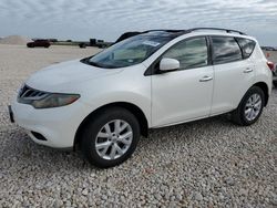 Salvage cars for sale at Temple, TX auction: 2012 Nissan Murano S