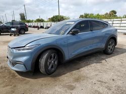 Salvage cars for sale at Miami, FL auction: 2023 Ford Mustang MACH-E Select