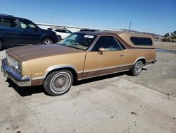 Salvage cars for sale from Copart Littleton, CO: 1985 Chevrolet EL Camino