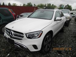 Salvage cars for sale at Rocky View County, AB auction: 2022 Mercedes-Benz GLC 300 4matic