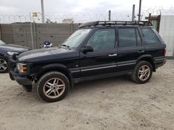 Land Rover Range Rover salvage cars for sale: 2001 Land Rover Range Rover 4.6 HSE Long Wheelbase