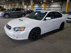 Salvage cars for sale at Woodburn, OR auction: 2005 Subaru Legacy GT Limited