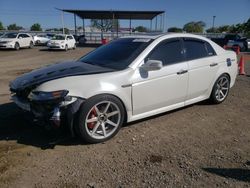 Acura TL Type S salvage cars for sale: 2007 Acura TL Type S