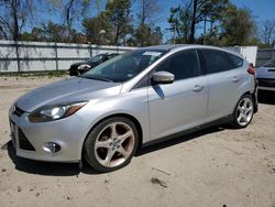 Salvage cars for sale at Hampton, VA auction: 2012 Ford Focus Titanium