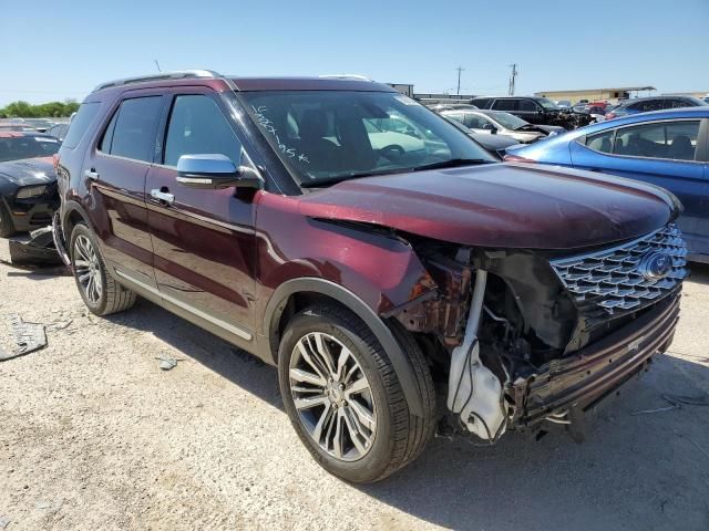 2018 Ford Explorer Platinum