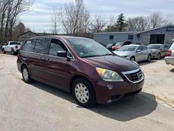 Salvage cars for sale at North Billerica, MA auction: 2008 Honda Odyssey LX