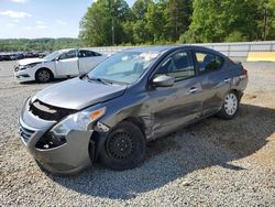 Salvage cars for sale from Copart Concord, NC: 2017 Nissan Versa S