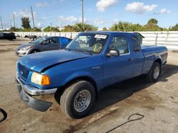 Salvage cars for sale at Miami, FL auction: 2001 Ford Ranger Super Cab