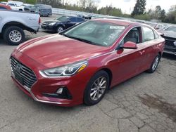 Salvage cars for sale at Portland, OR auction: 2018 Hyundai Sonata SE