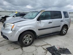 2013 Honda Pilot LX en venta en Walton, KY