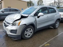 Chevrolet Trax LS salvage cars for sale: 2016 Chevrolet Trax LS
