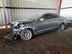 Salvage cars for sale at Houston, TX auction: 2018 Cadillac ATS Luxury