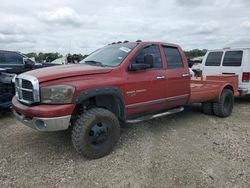 Salvage trucks for sale at Houston, TX auction: 2006 Dodge RAM 3500 ST