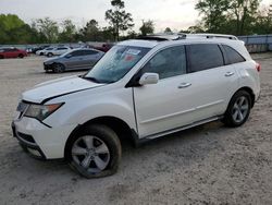 Salvage cars for sale from Copart Hampton, VA: 2010 Acura MDX Technology