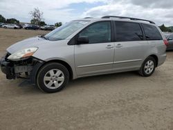 Salvage cars for sale from Copart San Martin, CA: 2006 Toyota Sienna CE