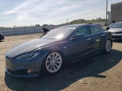 Salvage cars for sale at Fredericksburg, VA auction: 2018 Tesla Model S