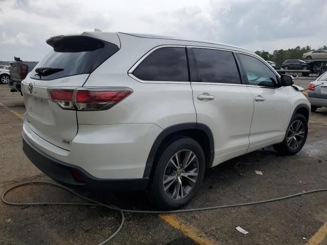 2016 Toyota Highlander XLE