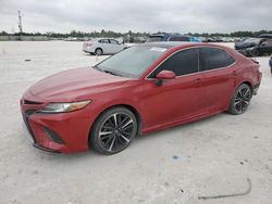 Salvage cars for sale from Copart Arcadia, FL: 2019 Toyota Camry XSE
