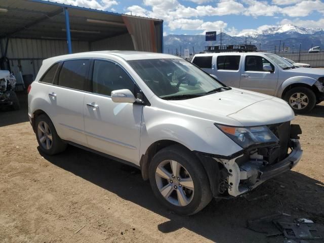 2012 Acura MDX Technology