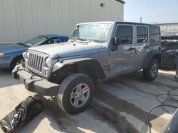 Salvage cars for sale at Haslet, TX auction: 2014 Jeep Wrangler Unlimited Sport