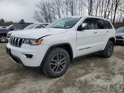 Vehiculos salvage en venta de Copart Candia, NH: 2017 Jeep Grand Cherokee Limited