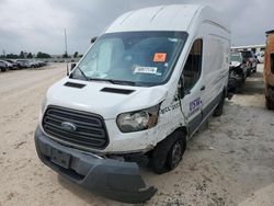 Salvage cars for sale at Houston, TX auction: 2015 Ford Transit T-250