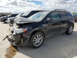 Salvage cars for sale from Copart Grand Prairie, TX: 2012 Ford Edge SEL