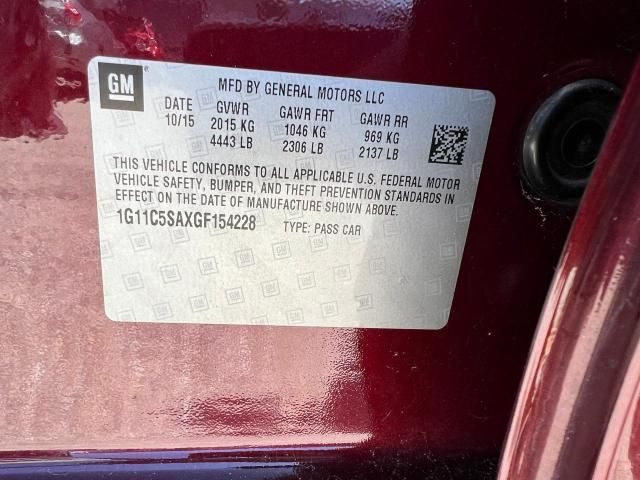 2016 Chevrolet Malibu Limited LT