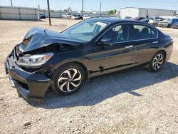 Salvage cars for sale at Temple, TX auction: 2016 Honda Accord EX