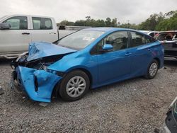 Salvage cars for sale from Copart Riverview, FL: 2022 Toyota Prius Night Shade
