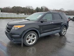 Salvage cars for sale from Copart Assonet, MA: 2012 Ford Explorer Limited