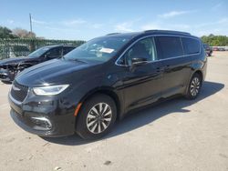 Chrysler Pacifica salvage cars for sale: 2021 Chrysler Pacifica Hybrid Touring