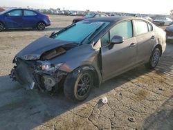 Salvage cars for sale at Martinez, CA auction: 2013 Honda Civic LX