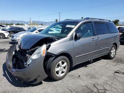 Toyota Sienna ce salvage cars for sale: 2005 Toyota Sienna CE