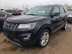 Ford Explorer salvage cars for sale: 2016 Ford Explorer XLT