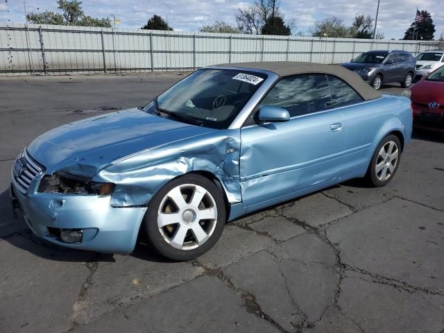 2005 Audi A4 Quattro Cabriolet