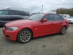 Salvage cars for sale at East Granby, CT auction: 2011 BMW 328 XI Sulev