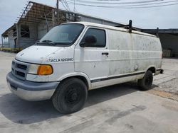 Dodge B Series salvage cars for sale: 2000 Dodge RAM Van B3500