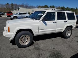 Salvage cars for sale at Exeter, RI auction: 2001 Jeep Cherokee Classic