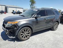 Vehiculos salvage en venta de Copart Tulsa, OK: 2015 Ford Explorer XLT