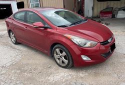 Salvage cars for sale at Grand Prairie, TX auction: 2012 Hyundai Elantra GLS