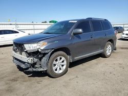 Toyota Highlander salvage cars for sale: 2011 Toyota Highlander Base