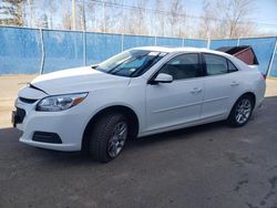 Salvage cars for sale from Copart Moncton, NB: 2016 Chevrolet Malibu Limited LT